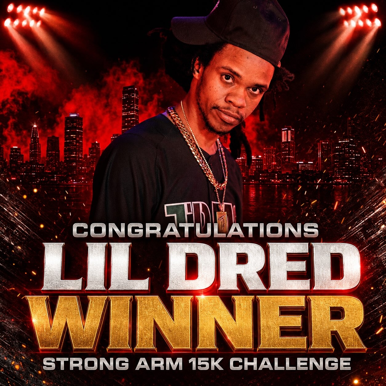 Lil Dred 15k Challenge Winner