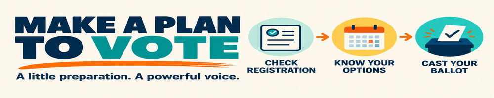 Make A Plan To Vote