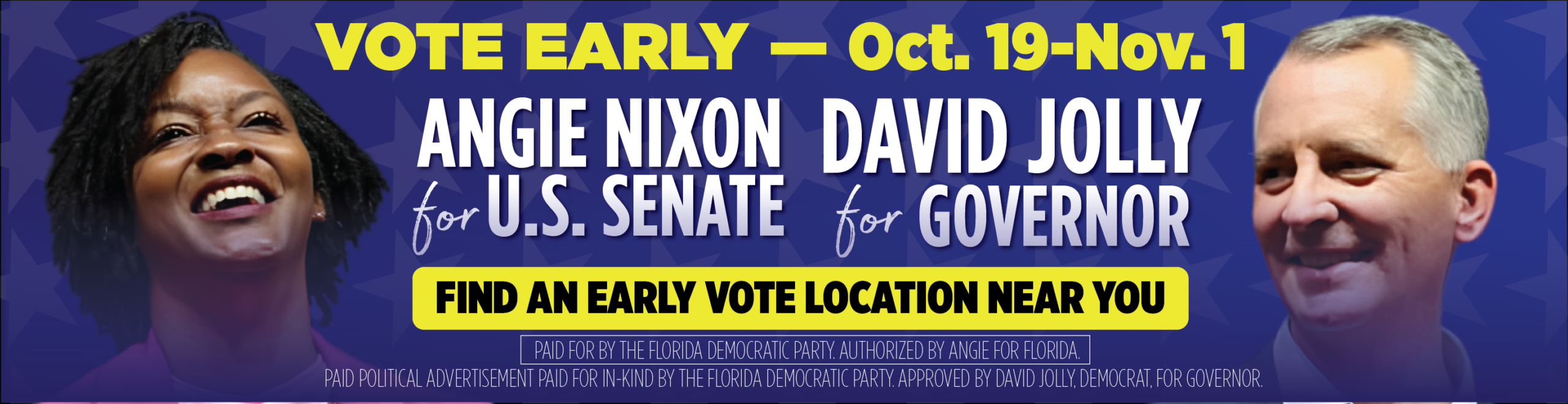 Angie Nixon for Senate | David Jolly for Govenor