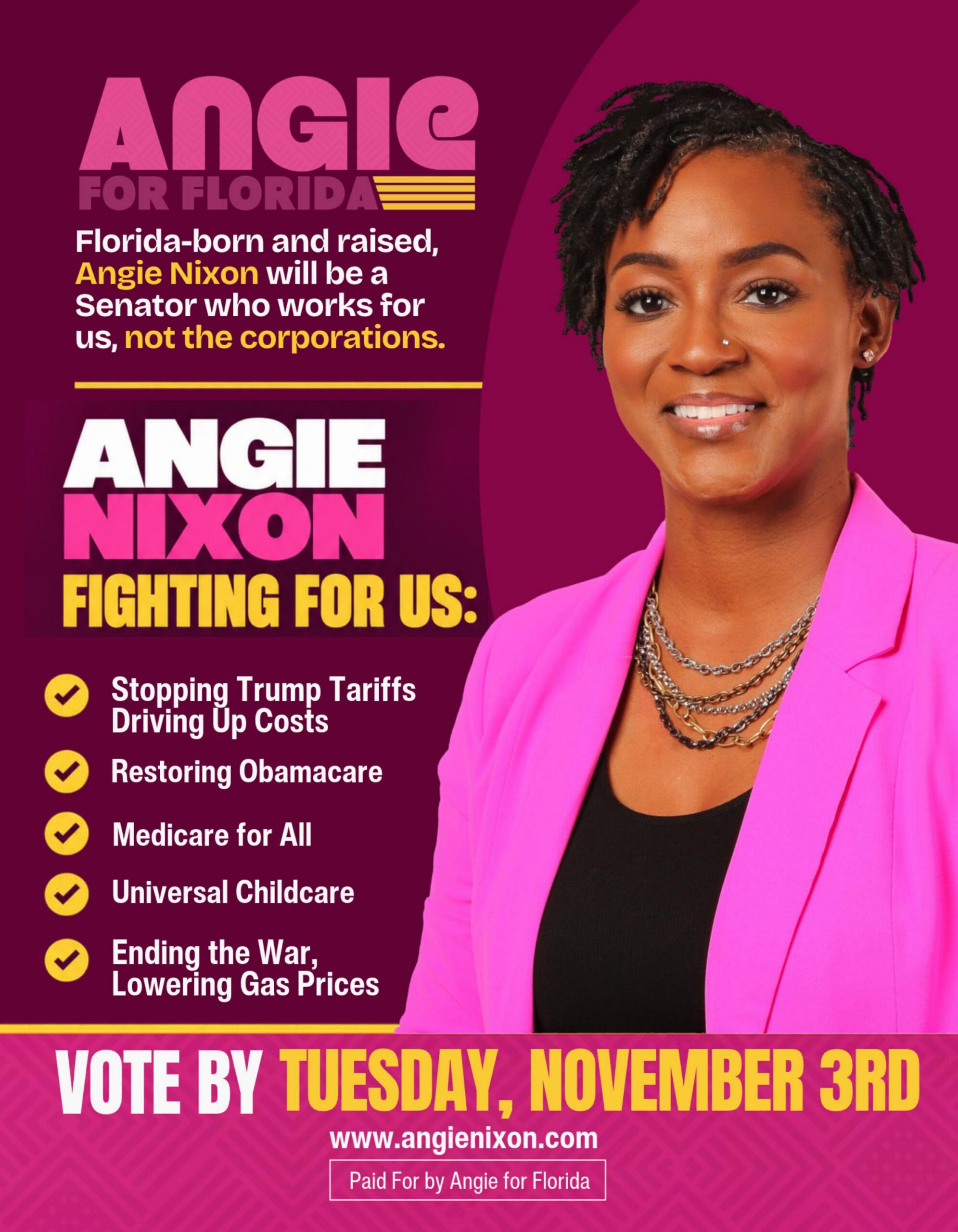 Angie Fighting For Us