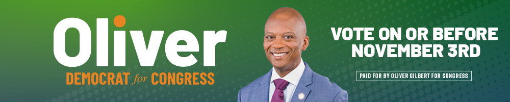 Oliver Gilbert for Congress Banner