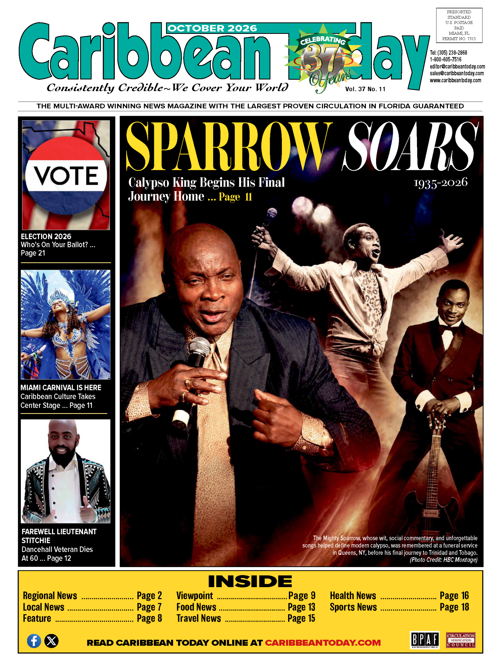 Caribbean Today – OCT26